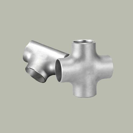 Stainless Steel Butt Weld Straight Tee and Cross