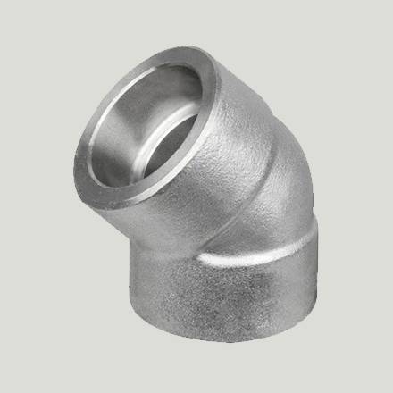 Stainless Steel Socket Weld 45 Degree Elbows