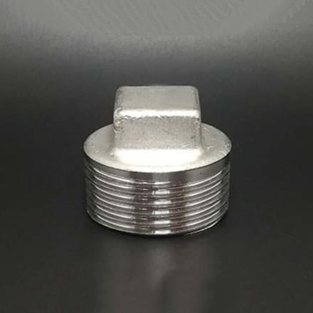 Stainless Steel Threaded Square Head Plugs